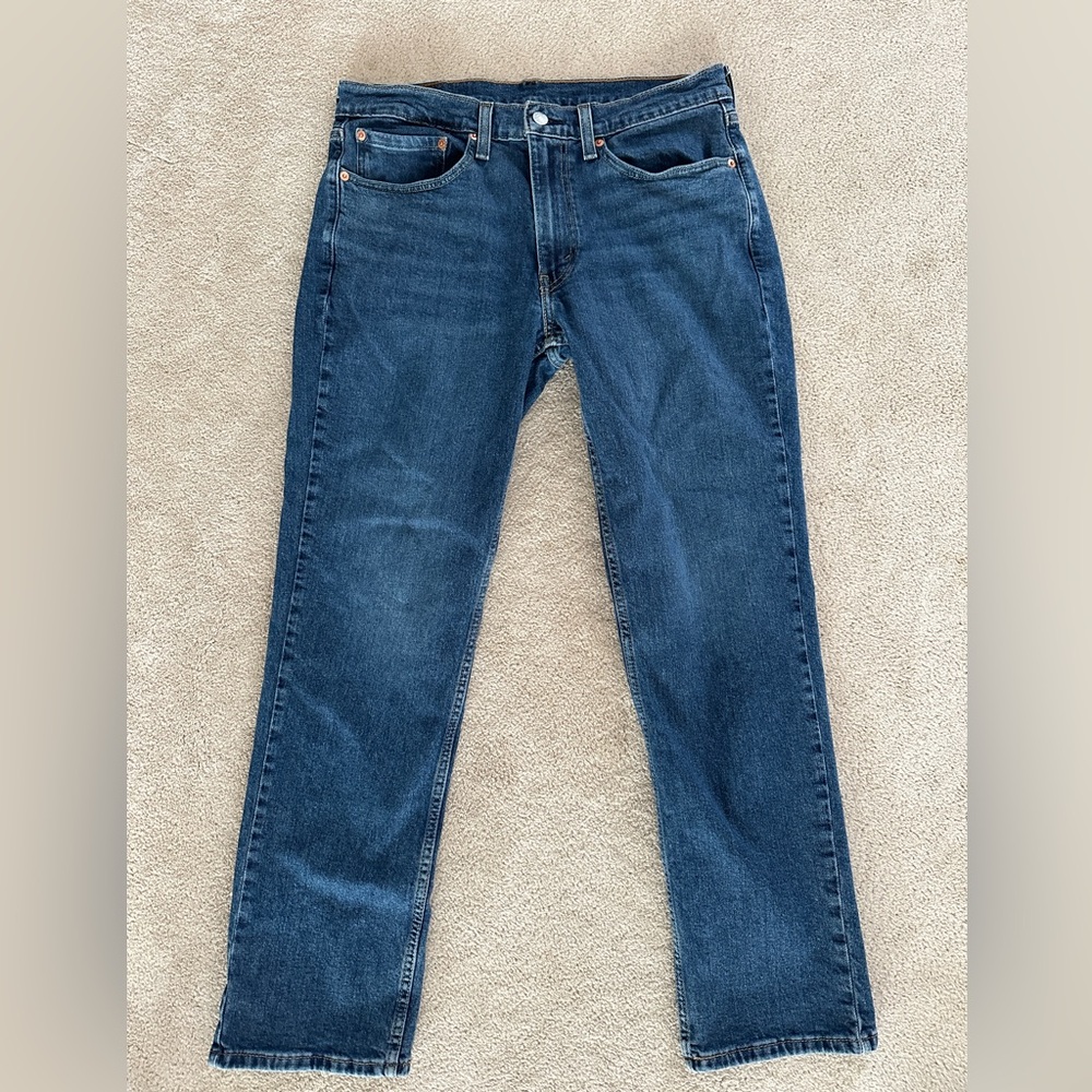Levi's 514 Men's Classic Straight Blue Jeans